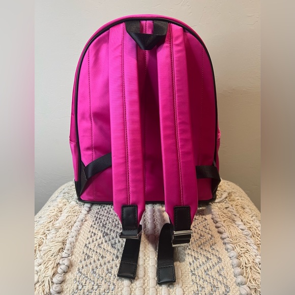 Authentic Nwt Michael Kors Wild Berry Large Sports Back Pack Bag - Picture 4 of 16